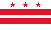 Wholesale DISTRICT OF COLUMBIA 3' X 5' FLAG (Sold by the piece) *- CLOSEOUT $ 1.95 EA